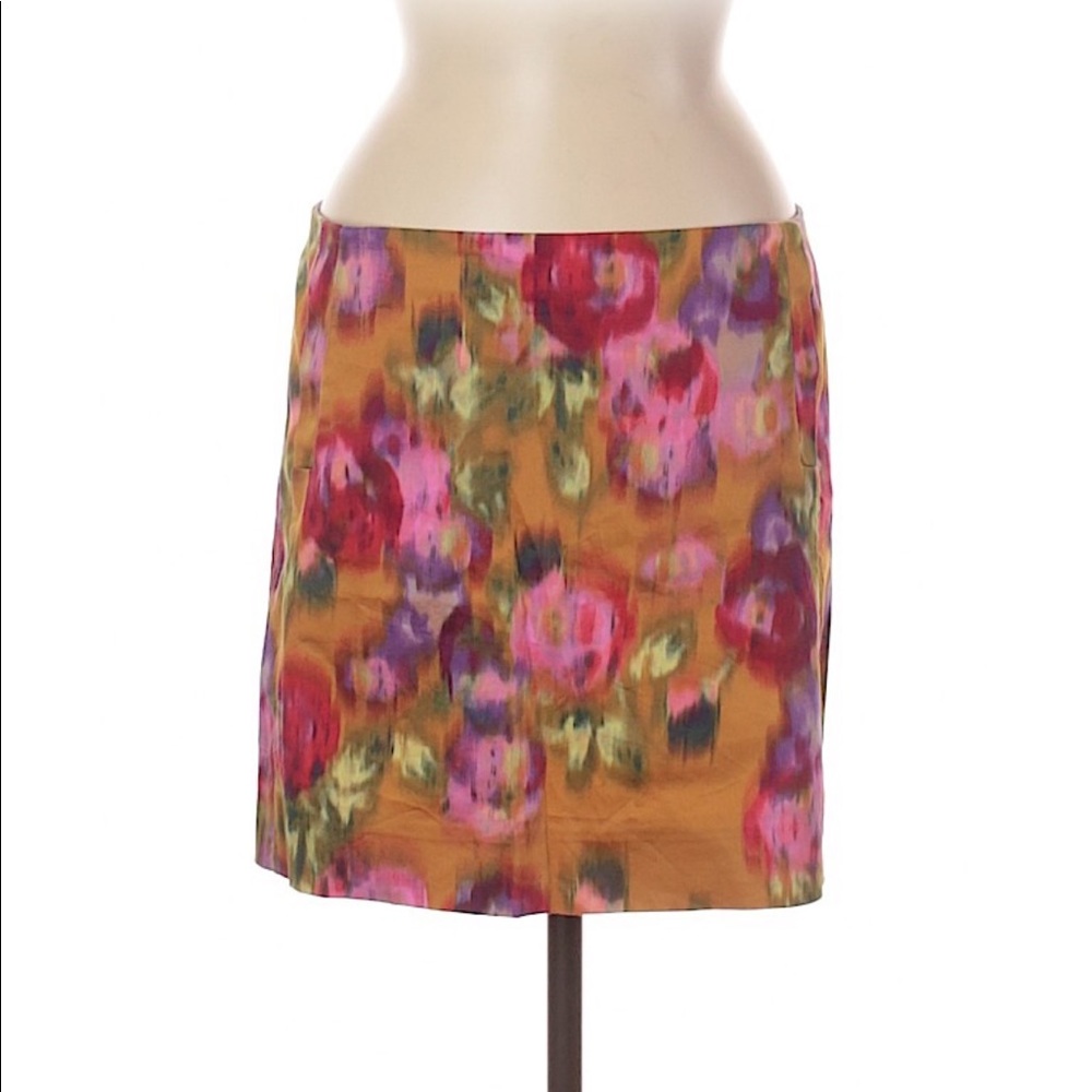 Women’s JCrew floral skirt